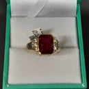 Women's Ring - Yellow Gold 10k (.417) 6.4 grams Size 7