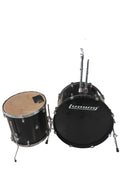 Ludwig 4 Piece Black Drum Set