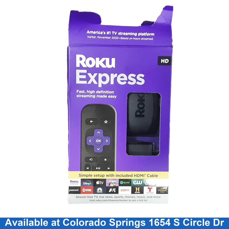 Roku 3930x Black Media Streaming Player