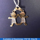 Pendant - Tricolor Gold 14k (.585) 2.5 grams