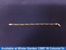 Figaro Bracelet - Yellow Gold 14k (.585) 5.4 grams 7 inch