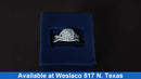 Ring - Engagement Set - White Gold 10k (.417) 4.8 grams Size 7