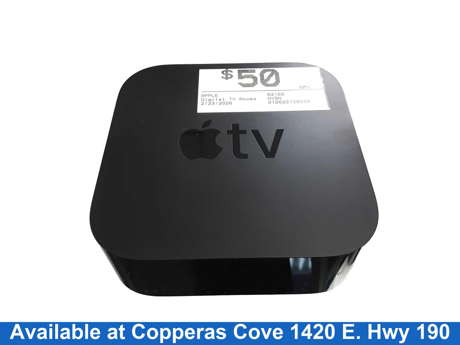 Apple A2169 Black Digital TV Accessory