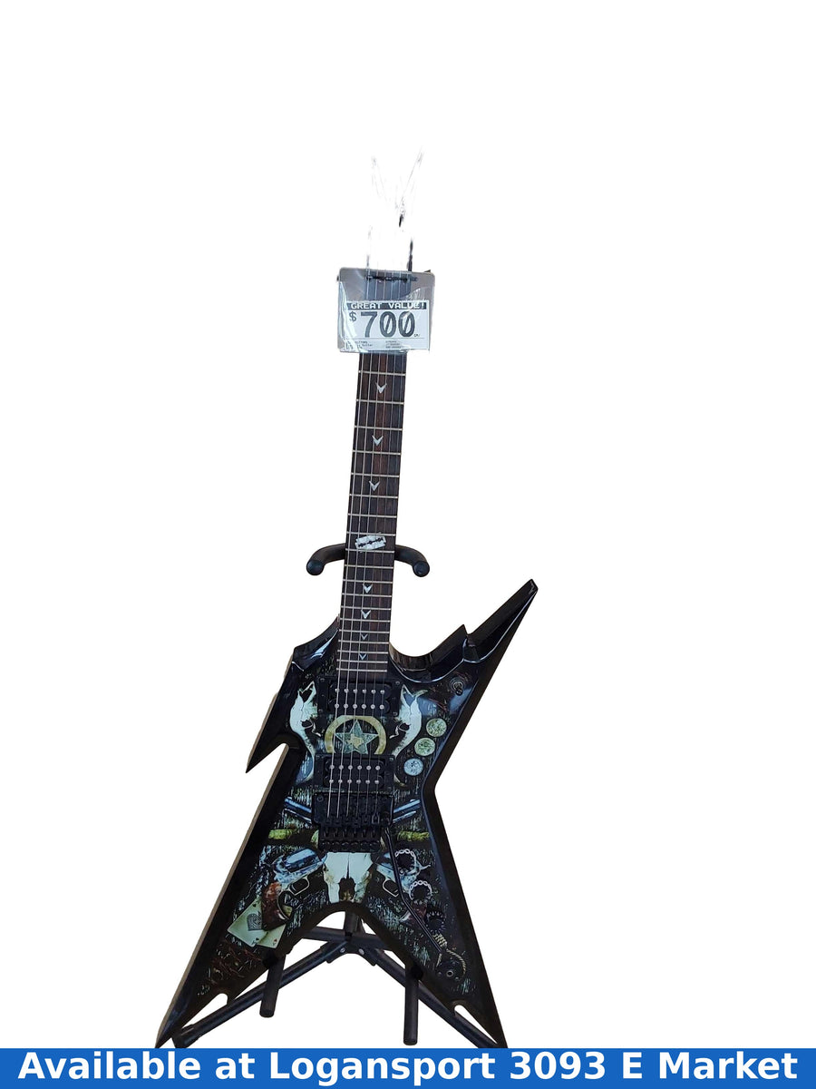 Dean Guitars Dimebag Black Electric Classic Guitar