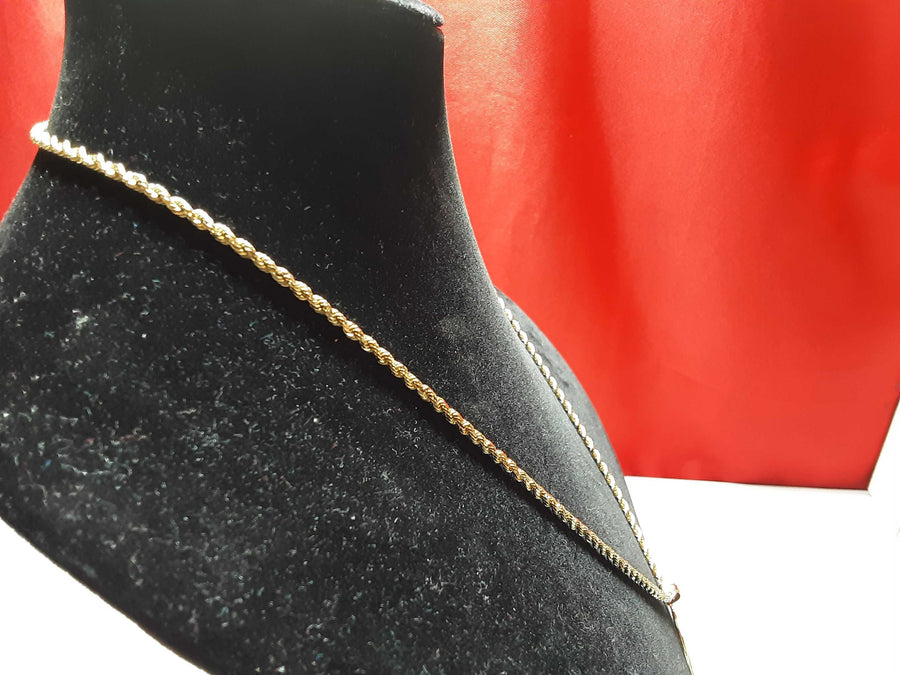 Chain - Yellow Gold 10k (.417) 20 grams 20 inch