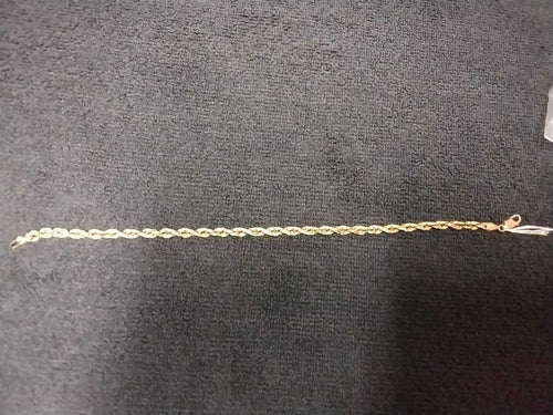 Rope Bracelet - Yellow Gold 14k (.585) 11.2 grams 9 inch