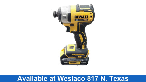 Dewalt Dcf887 Yellow Cordless Impact Drill