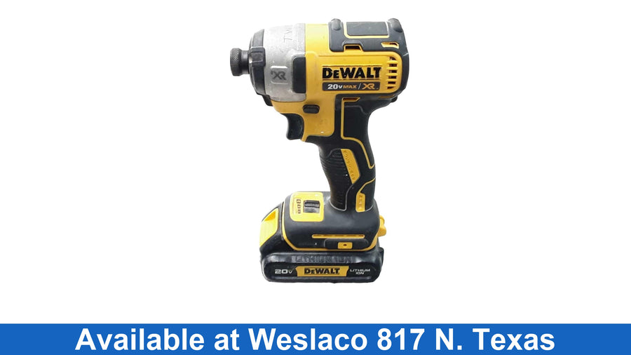 Dewalt Dcf887 Yellow Cordless Impact Drill
