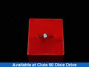 Women's Ring - Solitaire - Yellow Gold 14k (.585) 2.4 grams Size 7.5