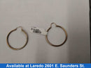 Bangle Earrings - Yellow Gold 10k (.417) 2.7 grams
