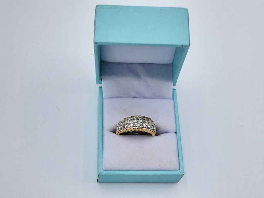 Women's Ring - Yellow Gold 14k (.585) 5.7 grams Size 7
