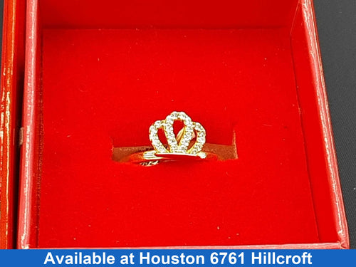 Women's Ring - Yellow Gold 14k (.585) 1.5 grams Size 8