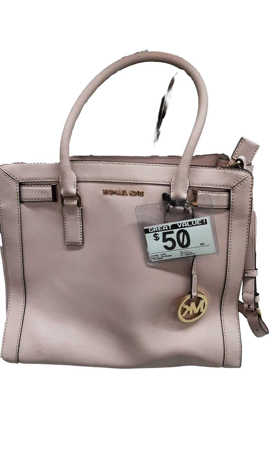 Michael Kors Nb-1711 Pink Purse / Handbag