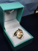 Ring - Wedding Band - Yellow Gold 10k (.417) 4.6 grams Size 8