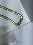 Cuban Link Chain - Yellow Gold 14k (.585) 20.1 grams 17 inch