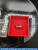 Women's Ring - Yellow Gold 14k (.585) 3.6 grams Size 9.5