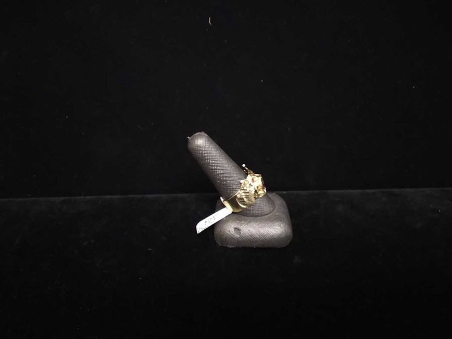 Men's Ring - Yellow Gold 10k (.417) 7.2 grams Size 5