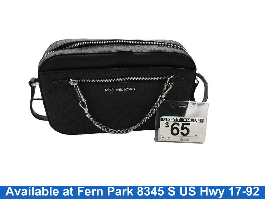 Michael Kors Ac-2306 Black Purse / Handbag