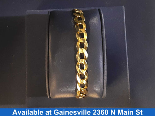 Cuban Link Bracelet - Yellow Gold 14k (.585) 12 grams 6 inch