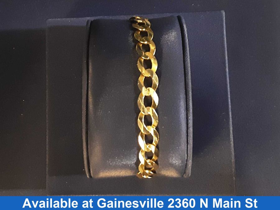 Cuban Link Bracelet - Yellow Gold 14k (.585) 12 grams 6 inch