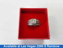 Ring - Engagement Set - White Gold 10k (.417) 6.3 grams Size 8