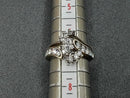 Ring - Wedding Set - White Gold 14k (.585) 7.4 grams Size 7