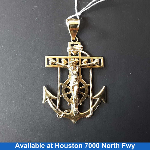 Religious Pendant - Yellow Gold 10k (.417) 4.8 grams