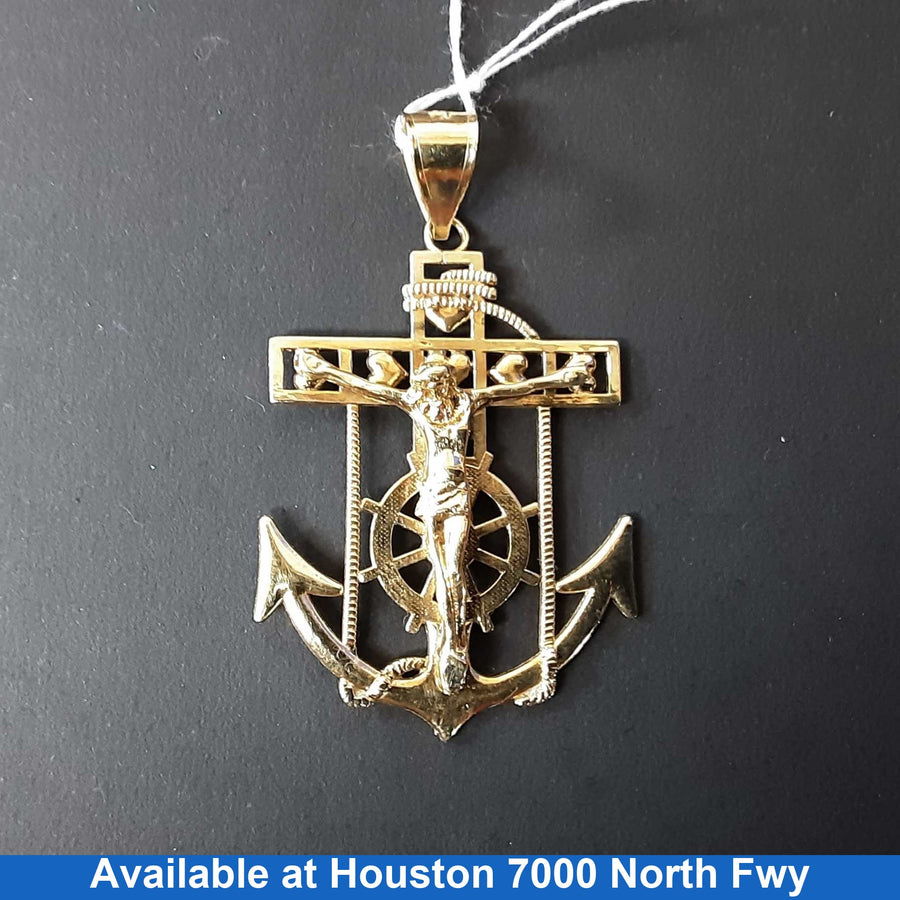Religious Pendant - Yellow Gold 10k (.417) 4.8 grams