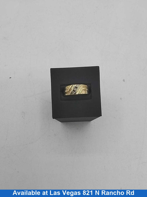 Women's Ring - Yellow Gold 14k (.585) 7.3 grams Size 7.5