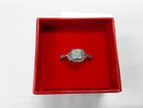 Ring - Engagement Set - White Gold 10k (.417) 3.3 grams Size 7.5