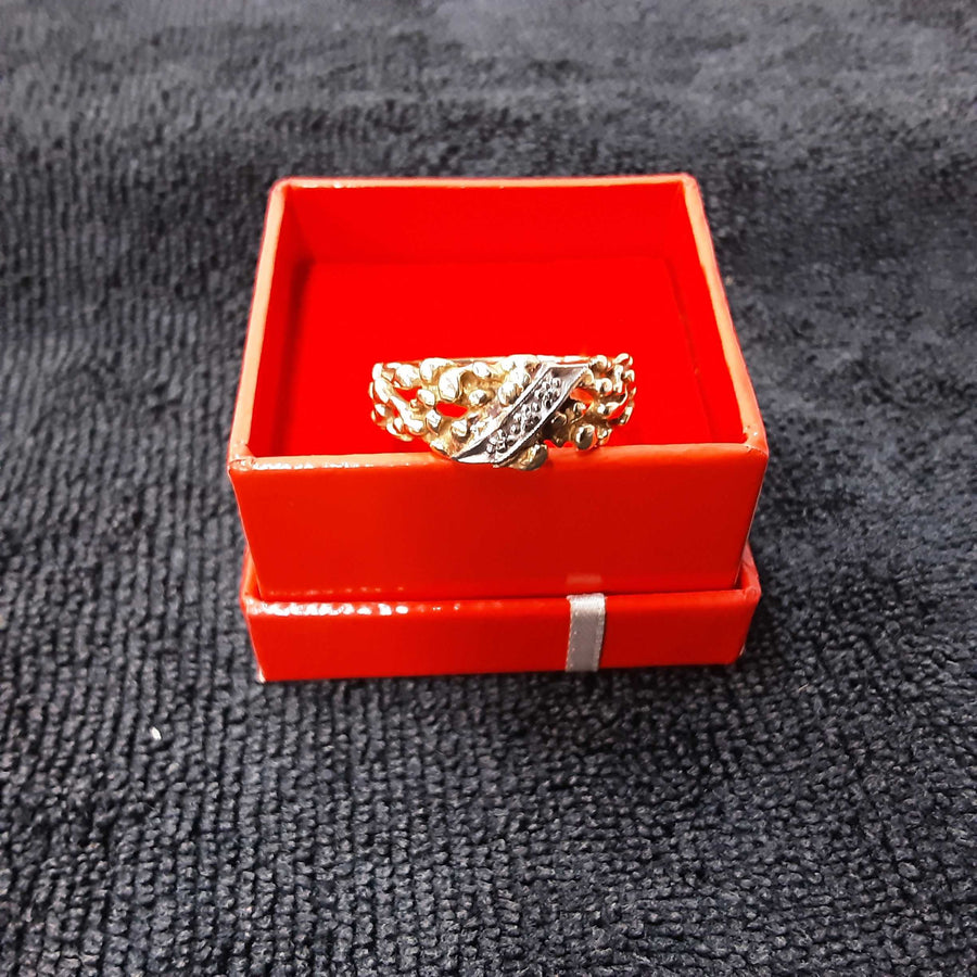 Men's Ring - Yellow Gold 14k (.585) 6.5 grams Size 12