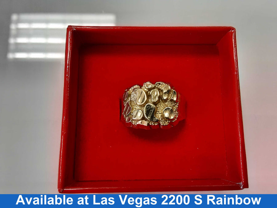 Women's Ring - Yellow Gold 10k (.417) 3.6 grams Size 20