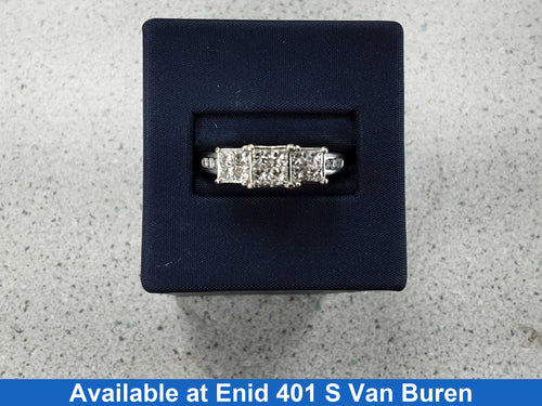 Women's Ring - White Gold 14k (.585) 6.2 Grams Size 9