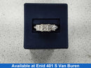 Women's Ring - White Gold 14k (.585) 6.2 Grams Size 9