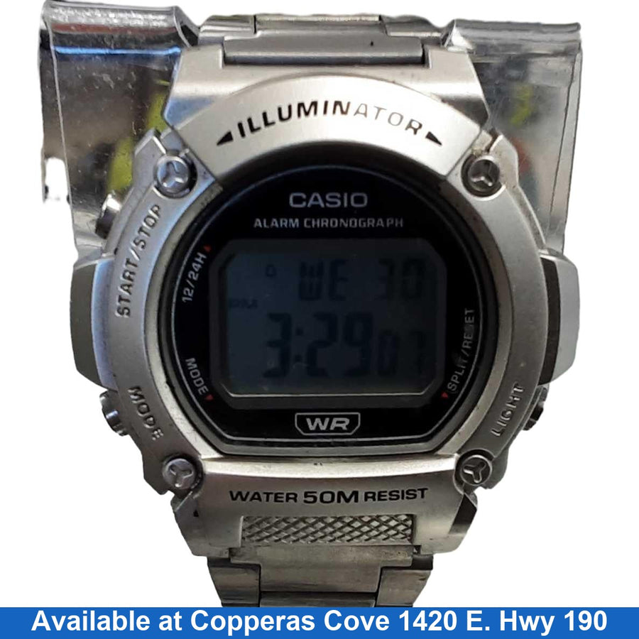 Casio W219h Silver Regular Watch
