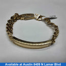 ID Bracelet - Yellow Gold 14k (.585) 22.9 grams 9 inch