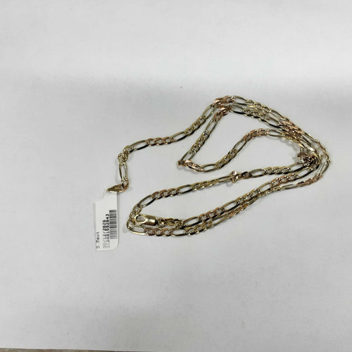Figaro Chain - Yellow Gold 14k (.585) 13.9 grams 24 inch
