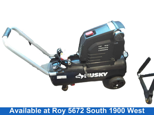 Husky 0300813a Black Electric Compressor