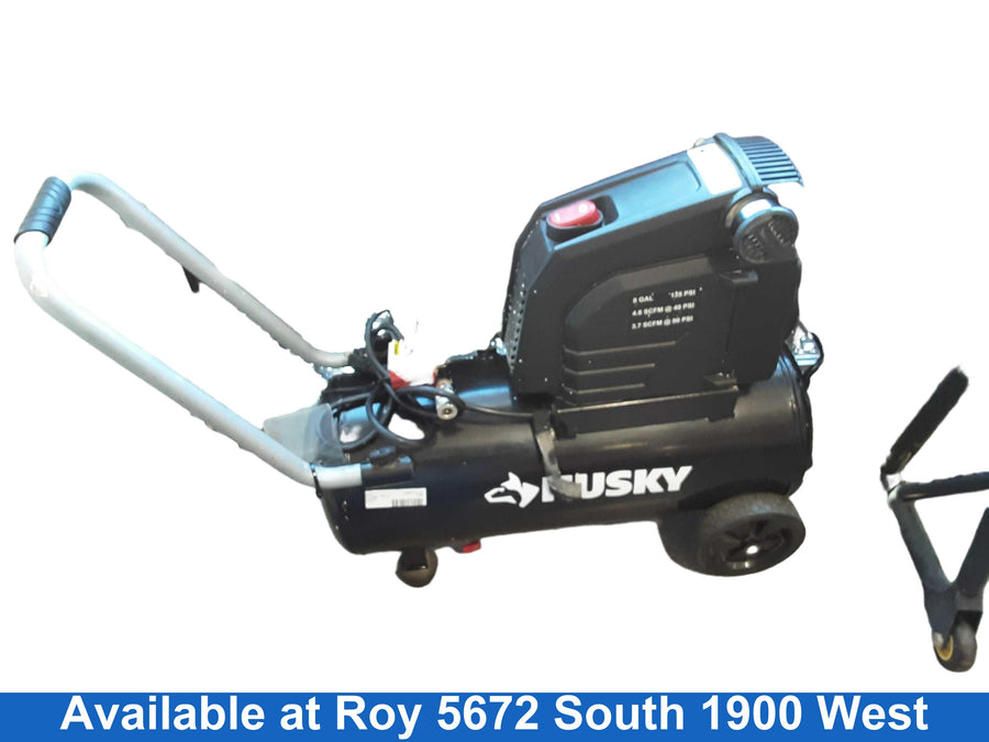 Husky 0300813a Black Electric Compressor