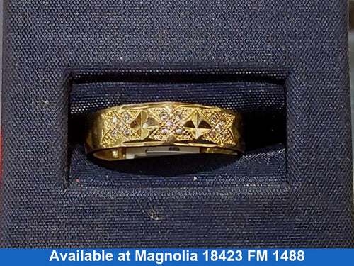 Ring - Wedding Band - Yellow Gold 10k (.417) 1.8 grams Size 7