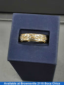 Ring - Wedding Band - Yellow Gold 14k (.585) 2.5 grams Size 10