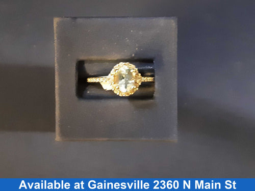 Women's Ring - Yellow Gold 10k (.417) 2.7 grams Size 10