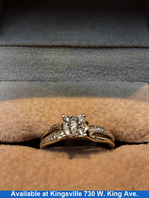 Women's Ring - Yellow Gold 10k (.417) 2.5 grams Size 7