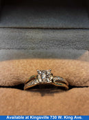 Women's Ring - Yellow Gold 10k (.417) 2.5 grams Size 7