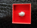 Women's Ring - Yellow Gold 10k (.417) 3.3 grams Size 20