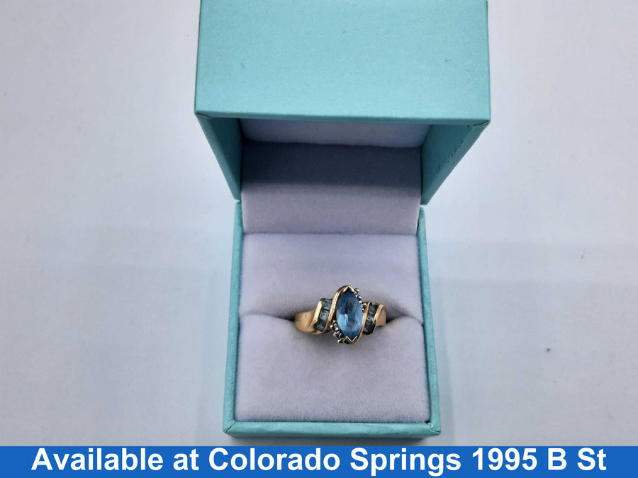 Women's Ring - Yellow Gold 10k (.417) 3.4 grams Size 6