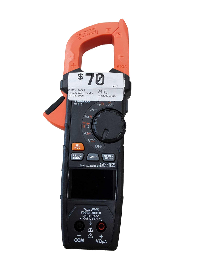 Klein Tools Cl810 Gray Electrical Testing Instrument