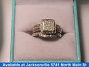 Ring - Wedding Set - White Gold 10k (.417) 5 grams Size 7