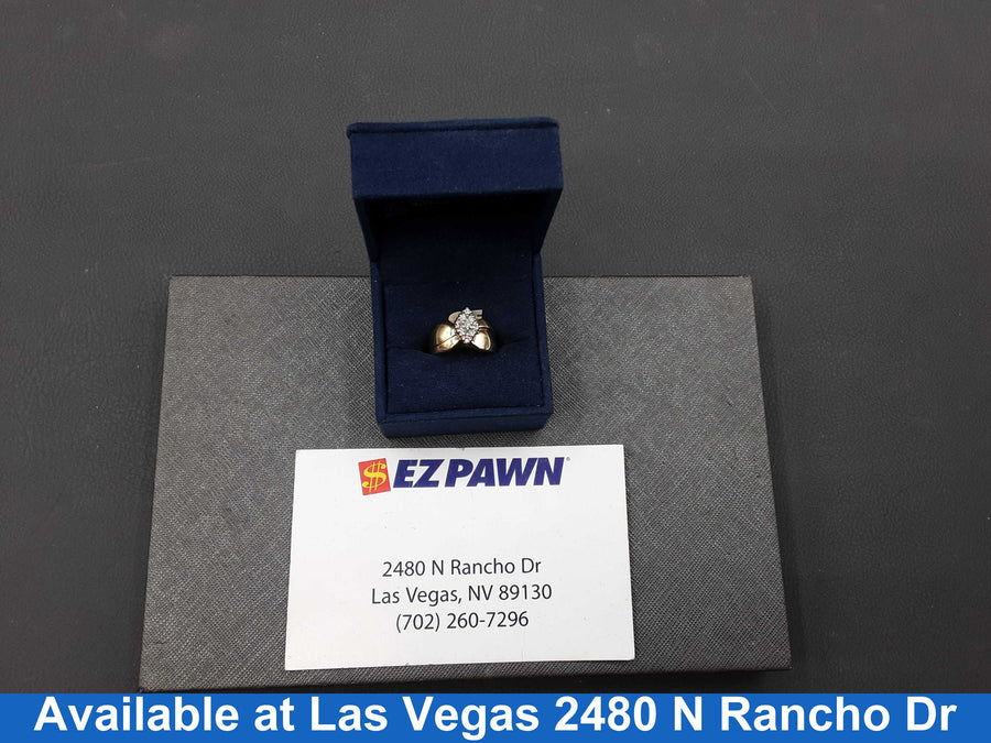 Women's Ring - Yellow Gold 14k (.585) 4.5 grams Size 7.5