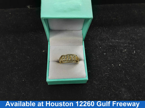 Men's Ring - Yellow Gold 10k (.417) 6.3 grams Size 6.5